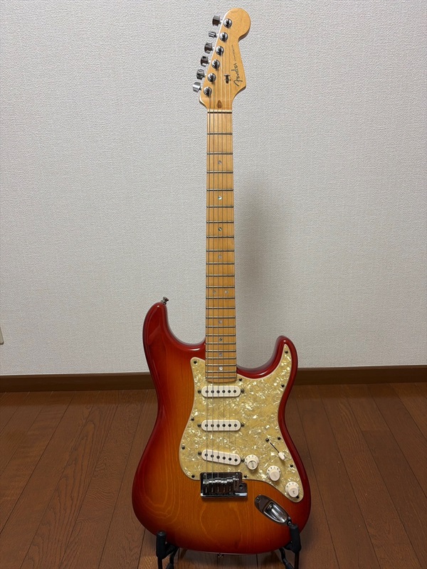 Fender USA American deluxe series Ash Stratocaster ACB/Mの画像